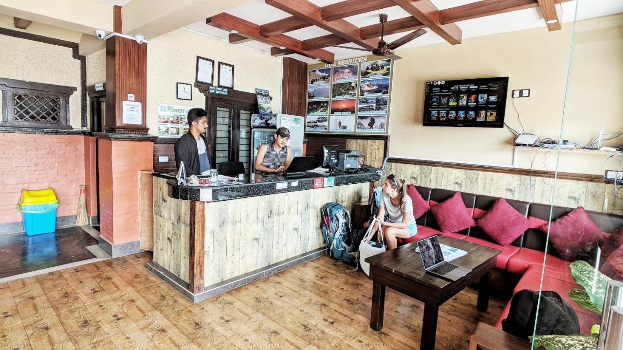 Hotel Forest Lake Backpackers' Hostel Pokhara Exterior foto